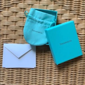 Authentic Tiffany pouch and box